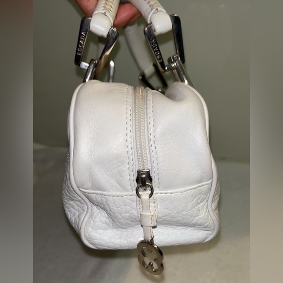 Escada white leather handbag - Picture 4 of 16